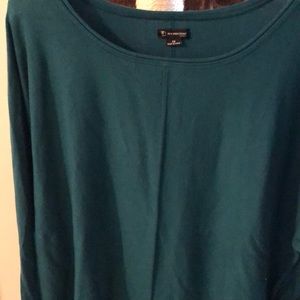 Green top-gently used.